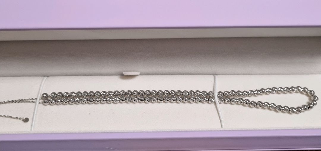 골든듀 꼬메뜨 full 18k 목걸이--1