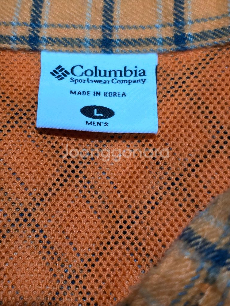 콜롬비아 기모 컬럼비아 체크 셔츠 (OMNI-SHADE) 100--4