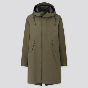 유니클로 BLOCKTECH 블록테크 피쉬테일 파카 야상