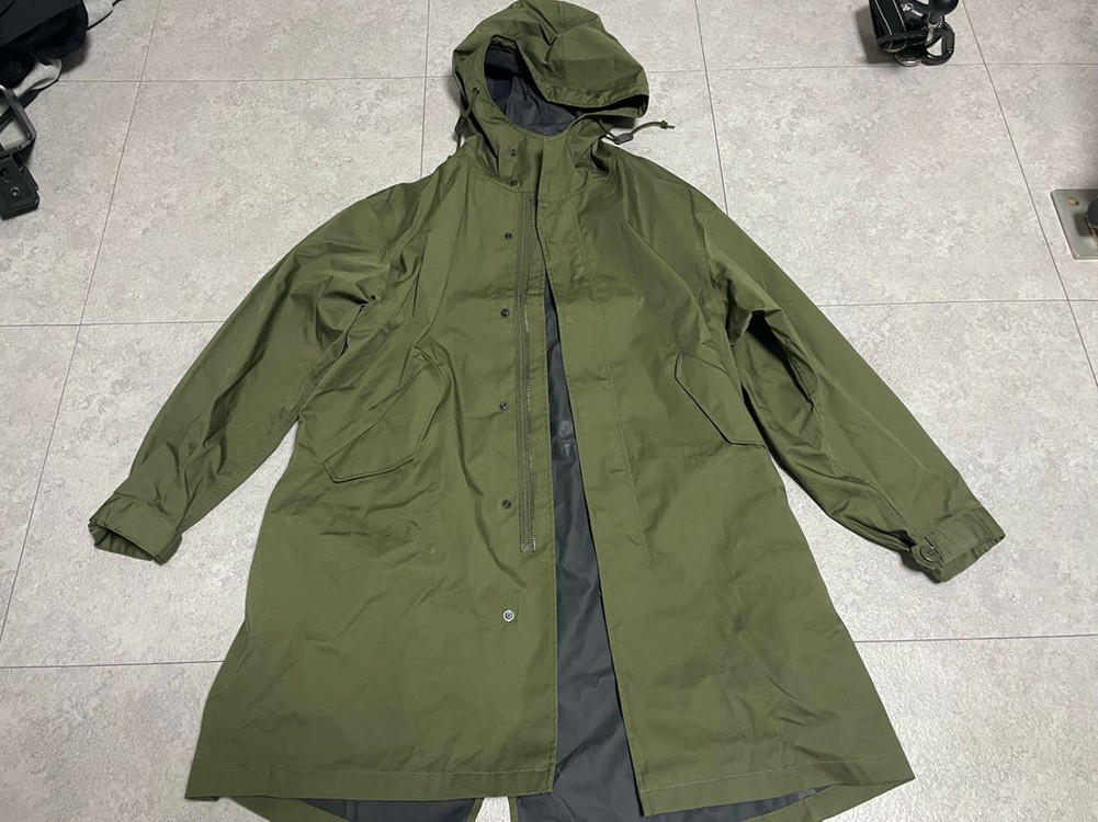 유니클로 BLOCKTECH 블록테크 피쉬테일 파카 야상--1