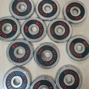 덤벨원판1kg 12개 이미지