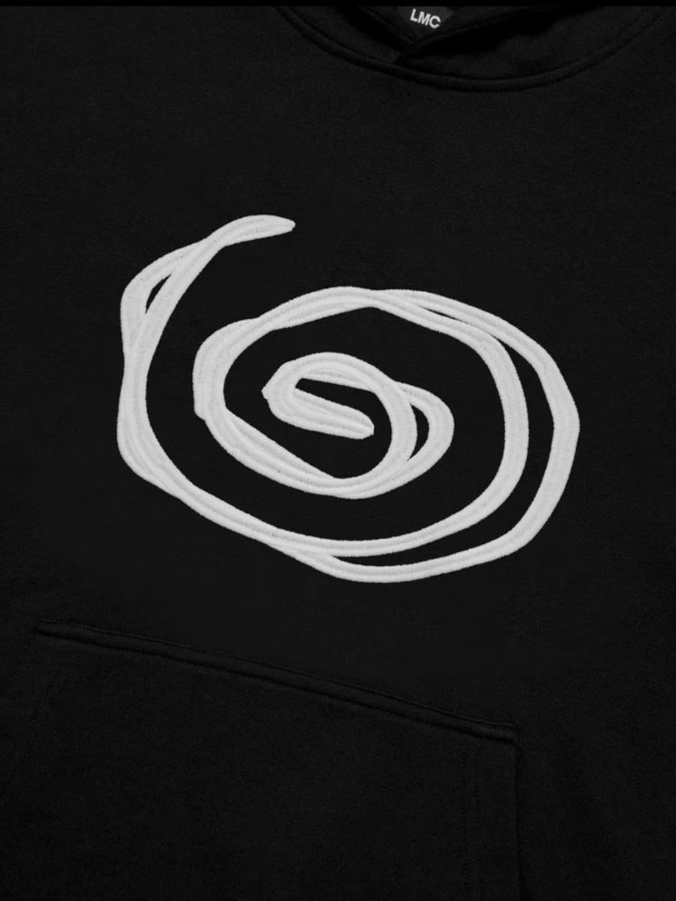 LMC | 스파이럴 후디 후드티 블랙 후드집업 맨투맨 엘엠씨 S 이미지