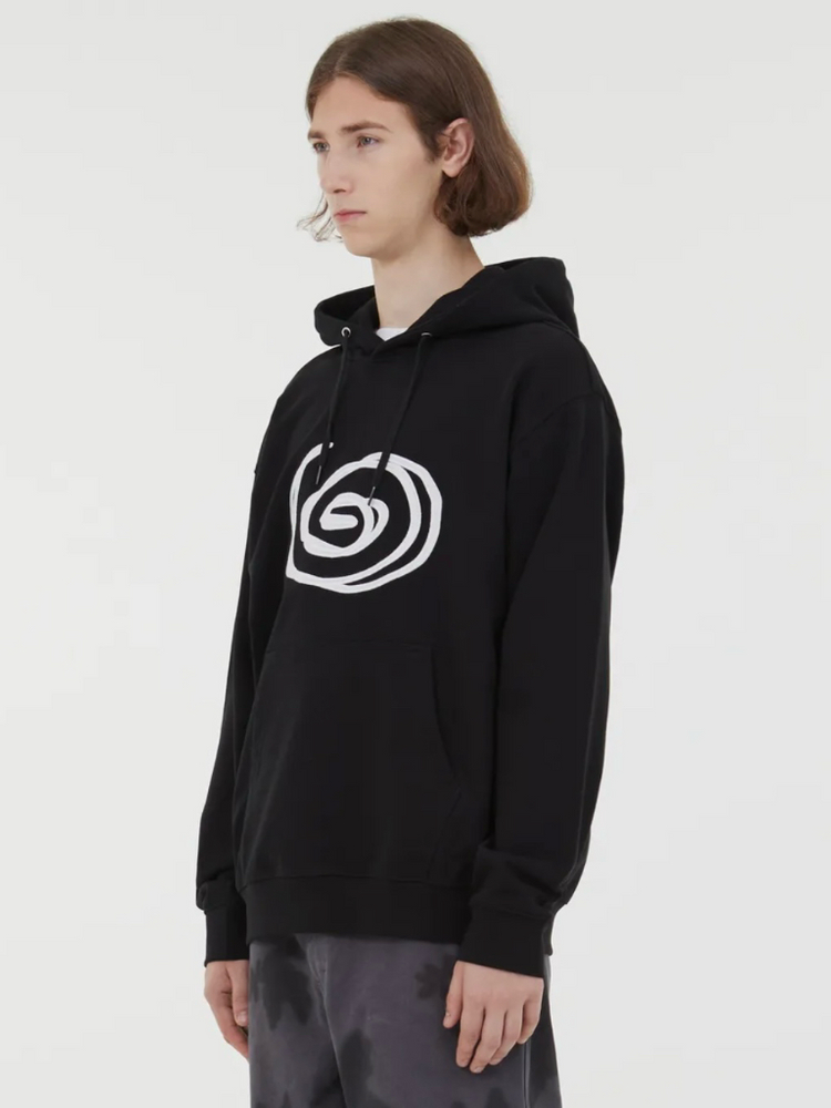 LMC | 스파이럴 후디 후드티 블랙 후드집업 맨투맨 엘엠씨 S 이미지