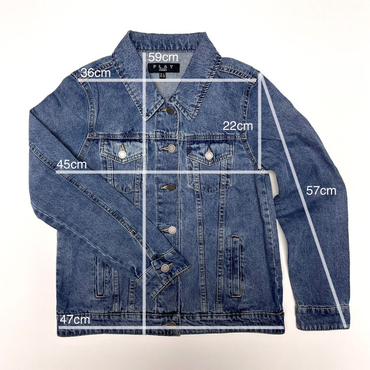 [미착용] 에이치커넥트 여성 청자켓 / 여자 데님자켓 중청 재킷 점퍼 h:connect--1