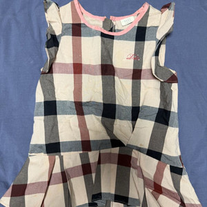 닥스 아동 체크무늬 원피스 120