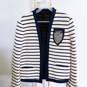 (55)발망여자단가라오픈형노카라코튼자켓 이미지