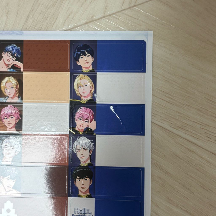 플레이브 네임스티커(십카페, 케타포) 일괄양도 이미지