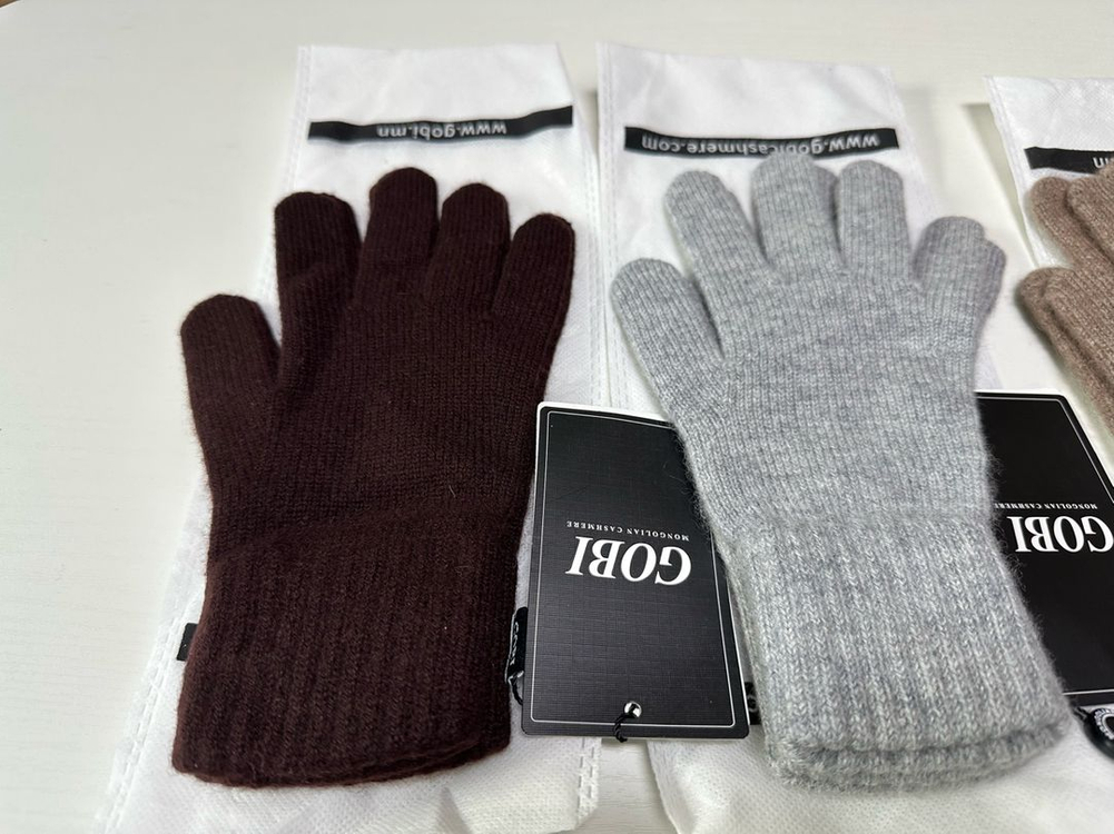 고비 캐시미어 장갑--1