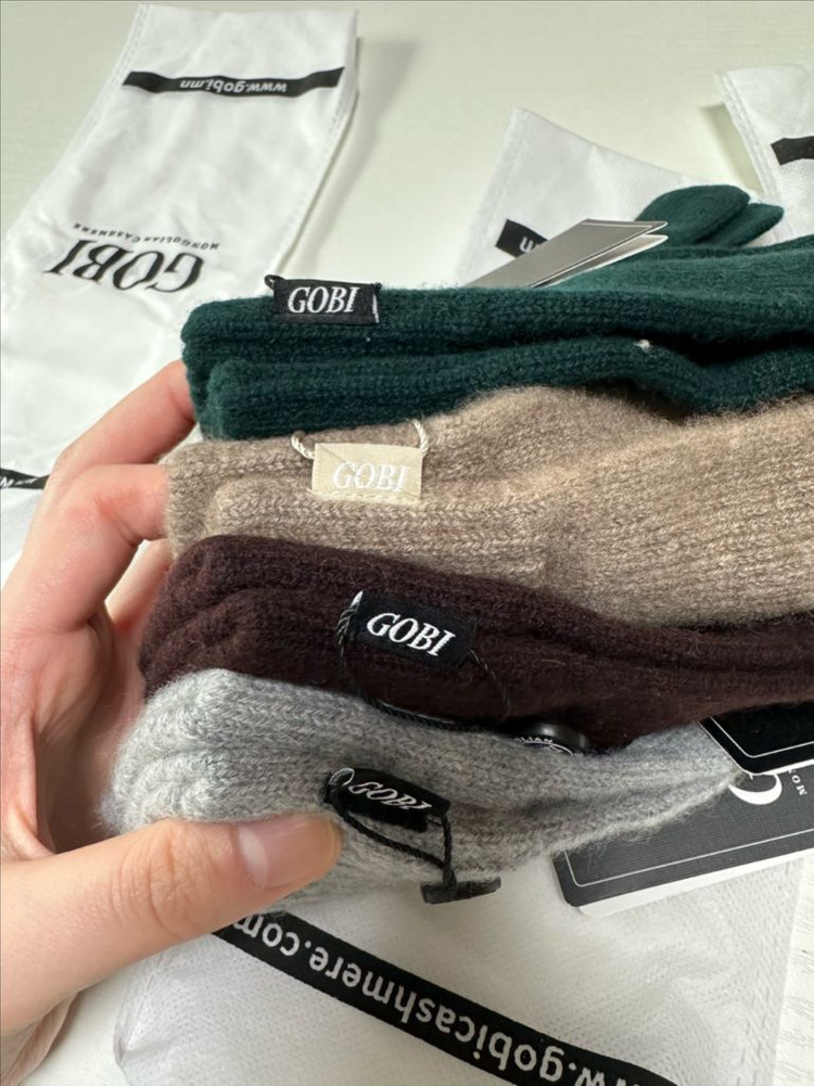 고비 캐시미어 장갑--3