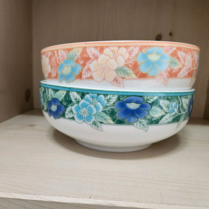 빈티지 도자기 면기 2장