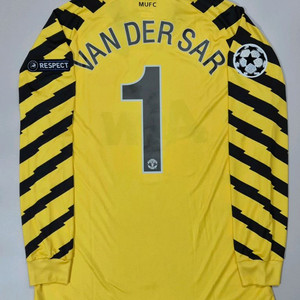 10 11 맨유 골키퍼 반데사르 긴팔 유니폼 XL 레플리카