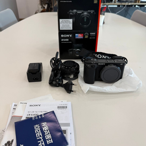 [A급/1천컷↓/박스풀] 소니 a6400 번들킷 + 50mm F1.8 │ 영상위주 사용 이미지