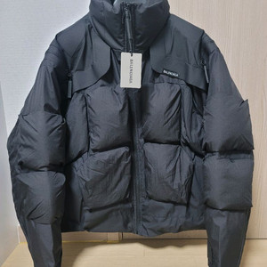 남성 발렌시아가 패딩 L 오버핏 XL