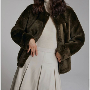 로보 ROBO 양면 리버시블 램스킨 리얼 양가죽 메리노램100% 무스탕