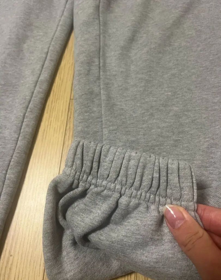 본투윈 한정판 여자 크롭 후드티 조거팬츠 세트--5