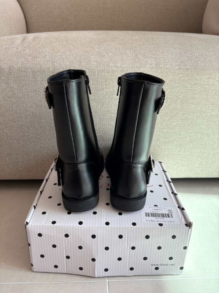 아이러브제이 미들 부츠 여아부츠 190--1