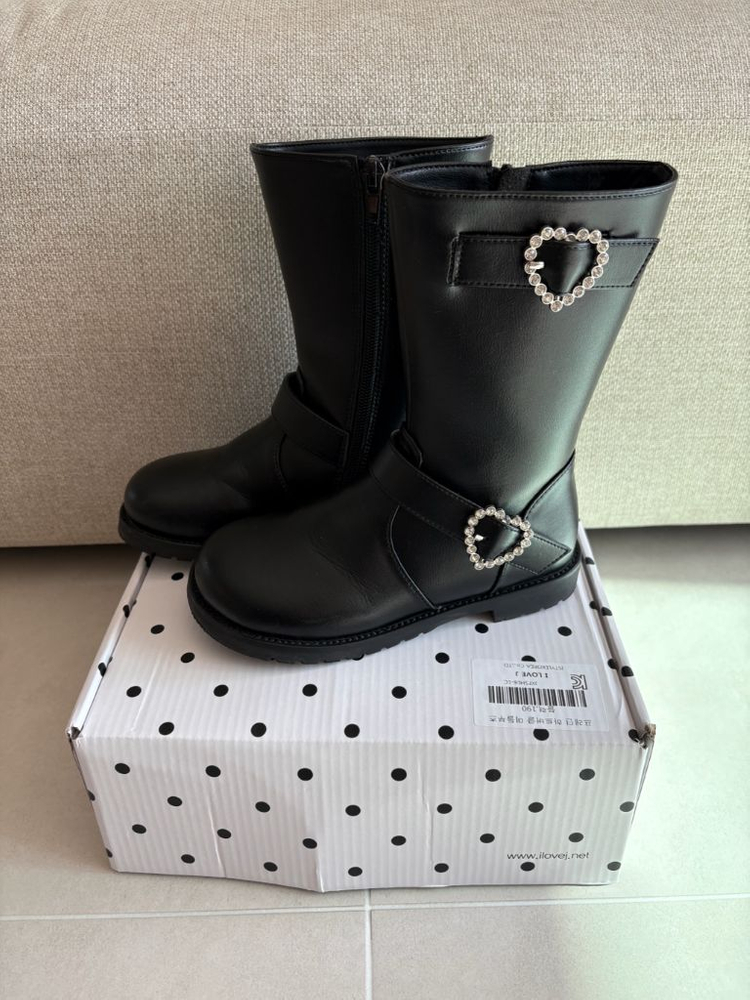 아이러브제이 미들 부츠 여아부츠 190--8