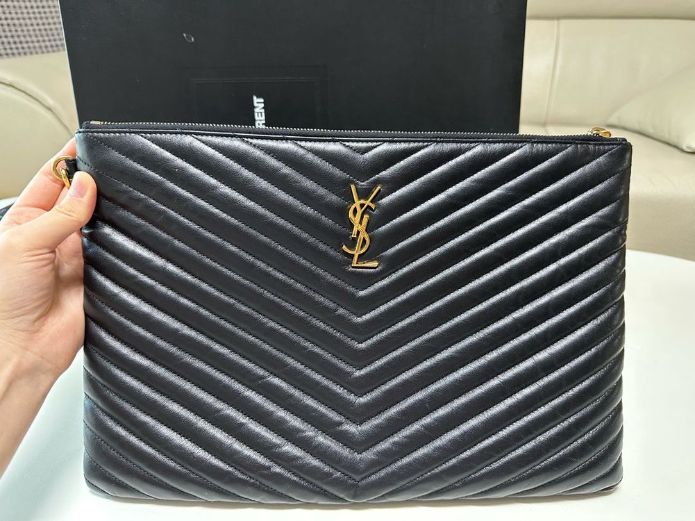 생로랑 마틀레사 클러치백--6