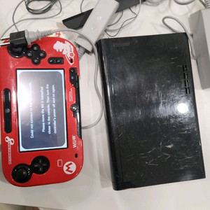 위유2대휴대용 게임기 본체 + 충전기 세트 이미지