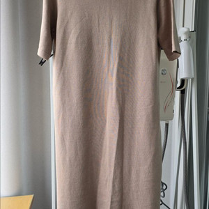 반팔 롱 니트 원피스