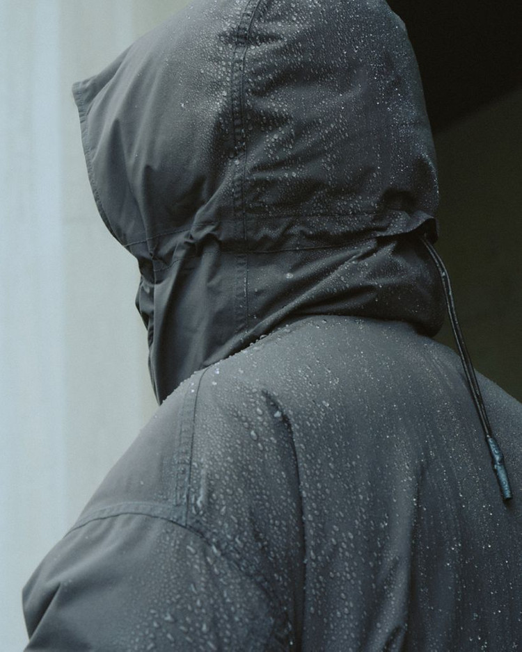 노스페이스 퍼플라벨 고어텍스 필드다운파카, 그래파이트 M 이미지