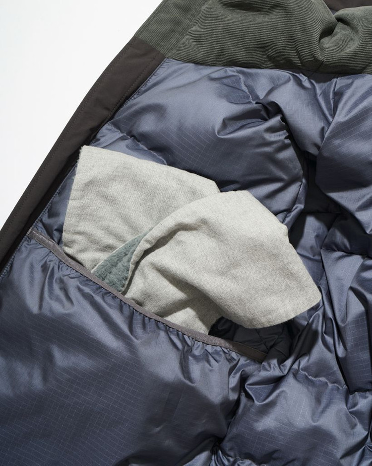 노스페이스 퍼플라벨 고어텍스 필드다운파카, 그래파이트 M 이미지