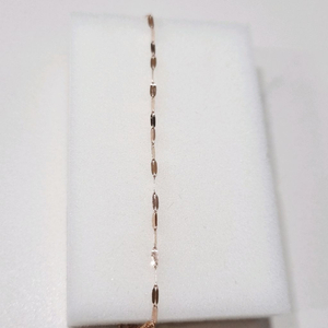 14k핑크골드 팔찌