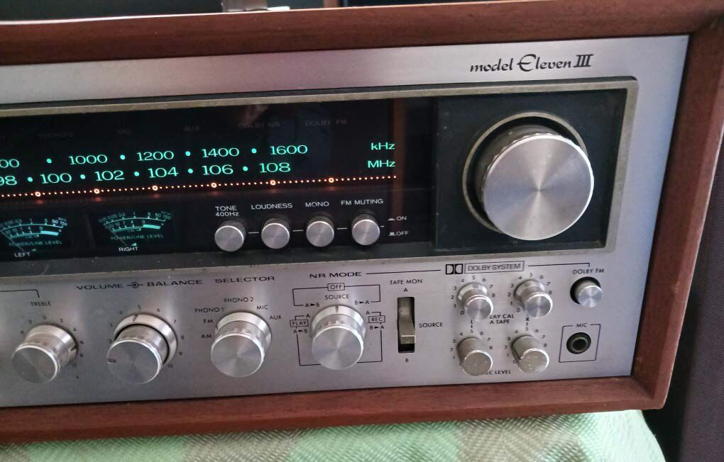 켄우드 일레븐 3 리시버 앰프 kenwood eleven 3 receiver 빈티지 하이파이 오디오 이미지