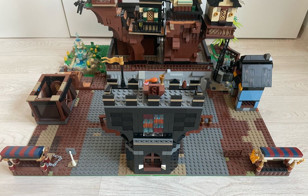 레고 캐슬 모듈러 베이스판 + 창작 제품 정리합니다.--7