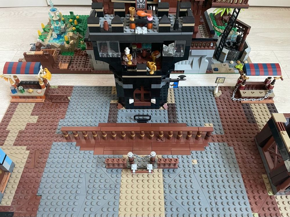 레고 캐슬 모듈러 베이스판 + 창작 제품 정리합니다.--8