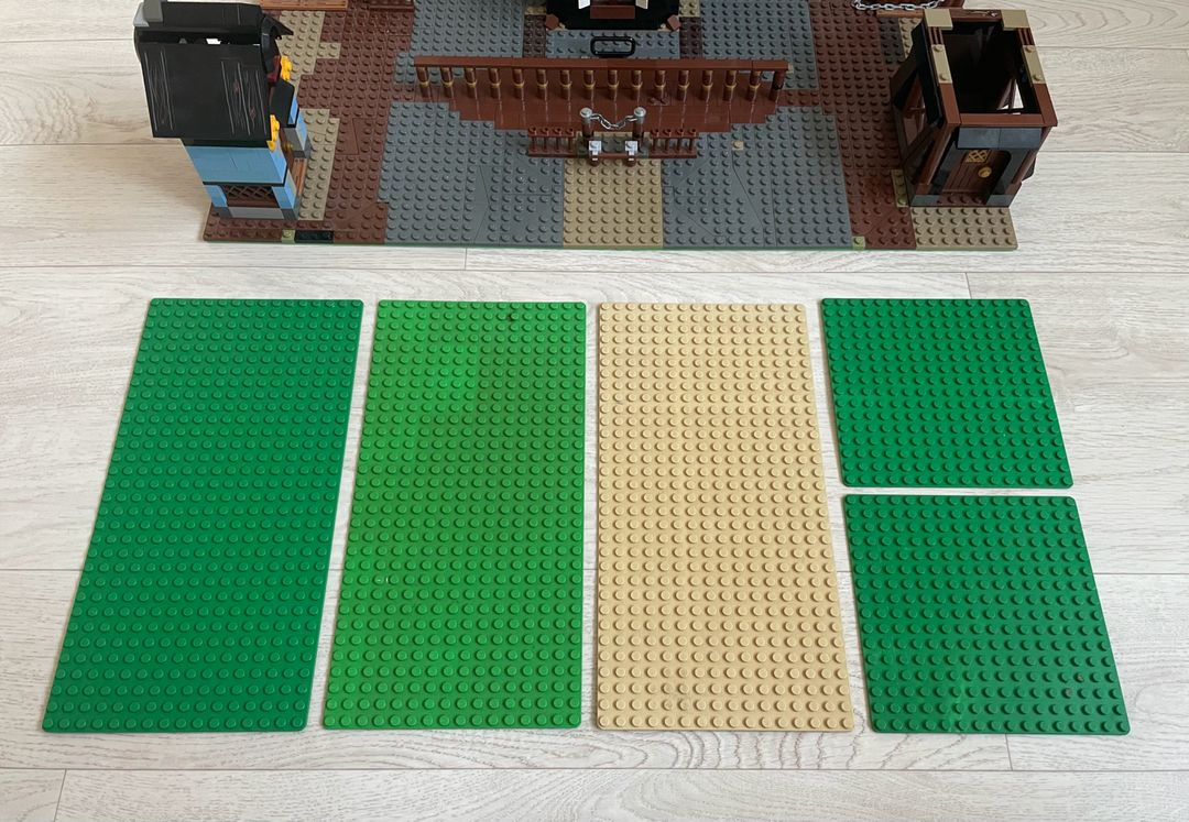 레고 캐슬 모듈러 베이스판 + 창작 제품 정리합니다.--9