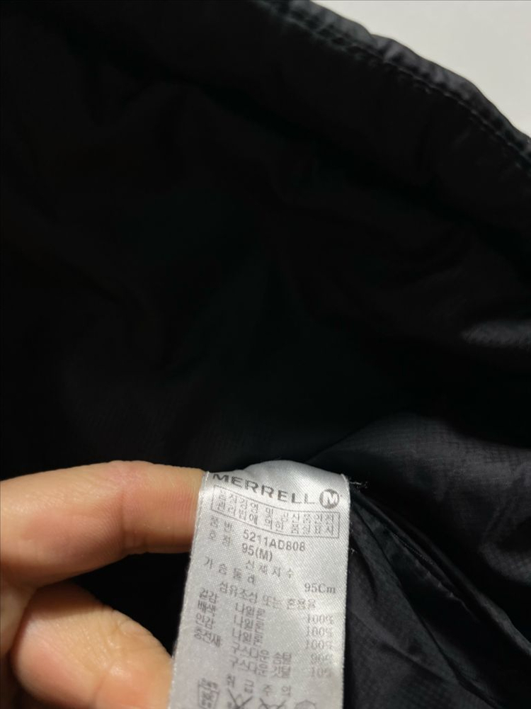 95 MERRELL 머렐 구스다운 거위털 패딩 이미지