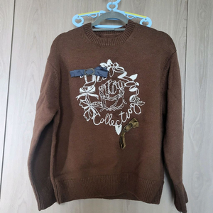 랑방 스타일 니트