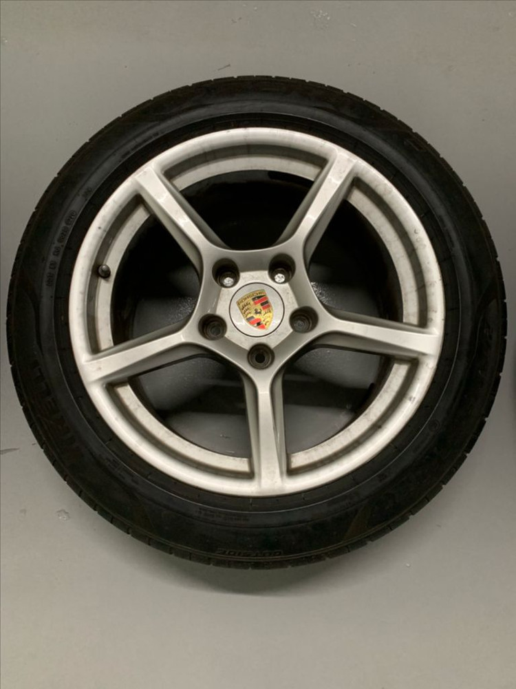 포르쉐 박스터 카이맨 18인치 휠 타이어 세트--3