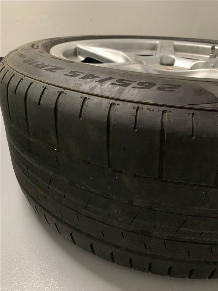 포르쉐 박스터 카이맨 18인치 휠 타이어 세트--5