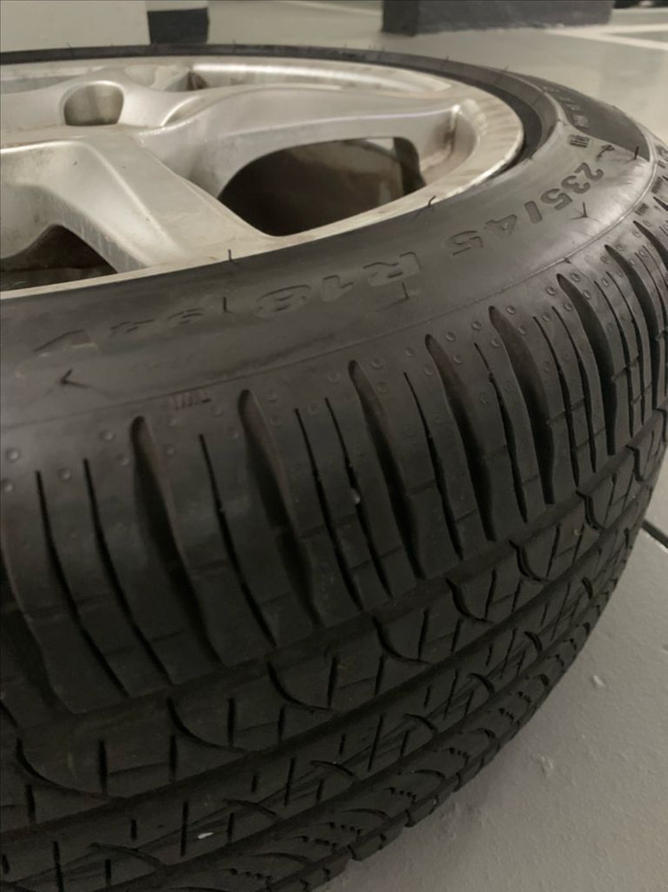 포르쉐 박스터 카이맨 18인치 휠 타이어 세트--6