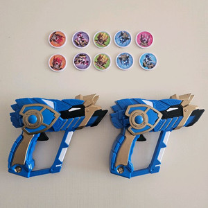 미니특공대 슈팅건 2개