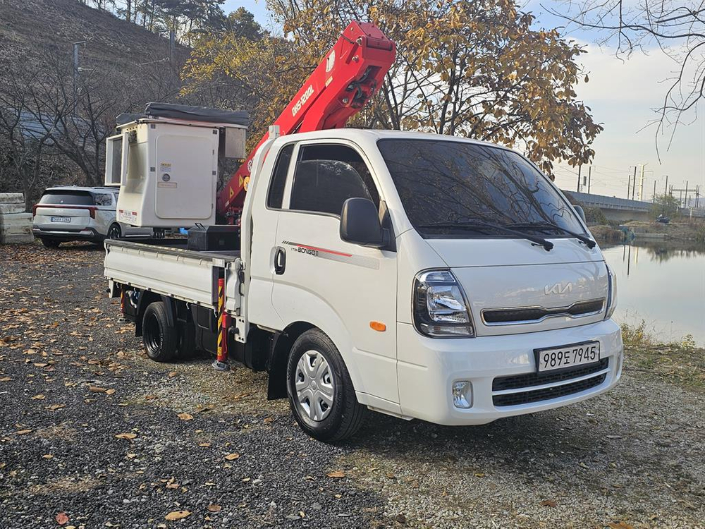 1톤중고바가지차 , 동해1200, 오토, 23년4월 , 26.000킬로, 풀옵션,무사고--1