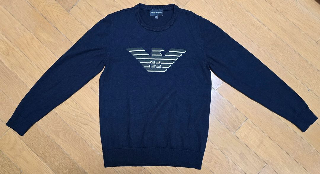 엠프리오 아르마니주니어 이글 로고 니트 14A 이미지