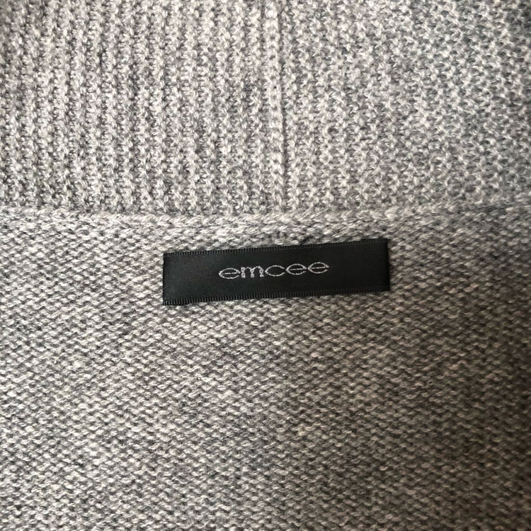 엠씨 캐시미어100% 숄 판쵸 가디건 판초 케이프 자켓 코트 니트 이미지