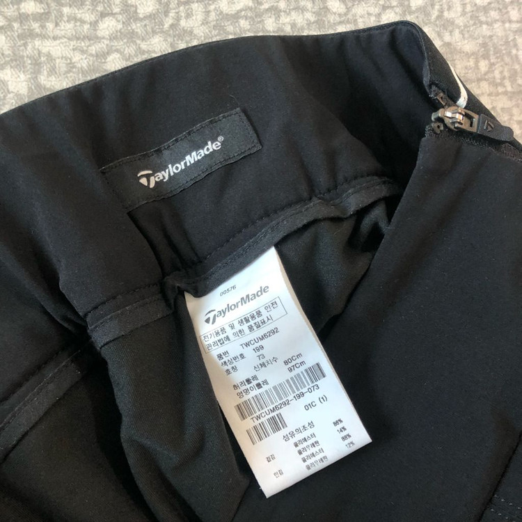 타이틀리스트 23년 정품 스커트 치마 플리츠 골프웨어 73 블랙 주름--9