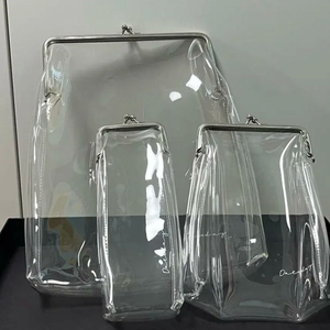 투명 Pvc 똑딱이 파우치 일괄