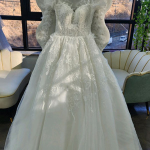 잔잔비즈레이스웨딩드레스(새상품)