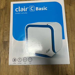클레어 큐브 베이직 공기청정기(새제품)