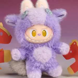 [박스미개봉] 팝마트 전력질주 - 라부부 화목 키링 이미지