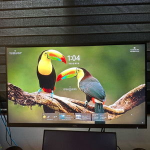 알파스캔 u32g4 4k fhd ips 고주사율 듀얼 모니터