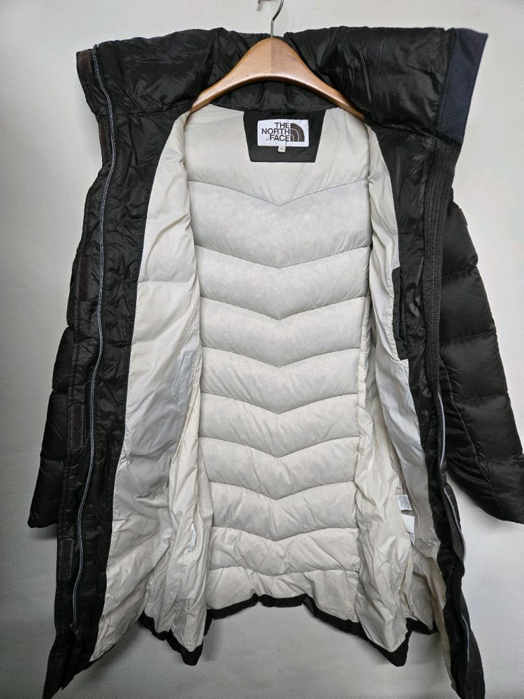 노스페이스 여성 몬타누스 화이트라벨 구스다운 700필 경량 롱패딩 95(XL)--2