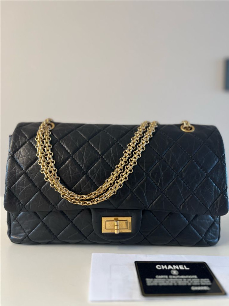 샤넬 2.55 빈티지 라지(사기꾼들은 꺼져)--0