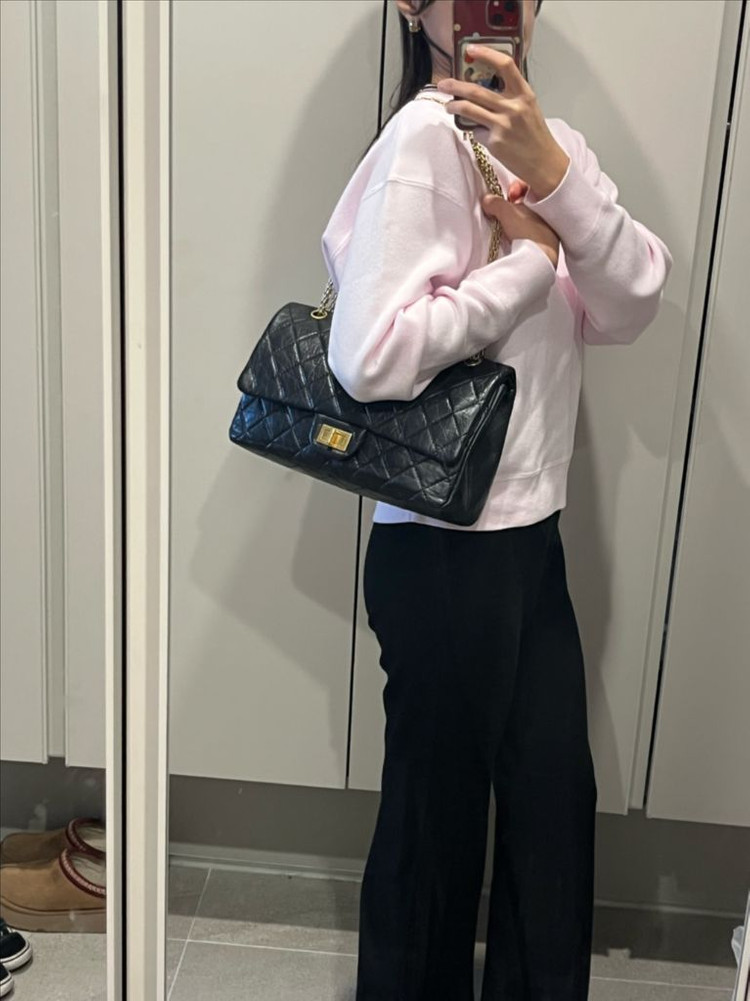 샤넬 2.55 빈티지 라지(사기꾼들은 꺼져)--2