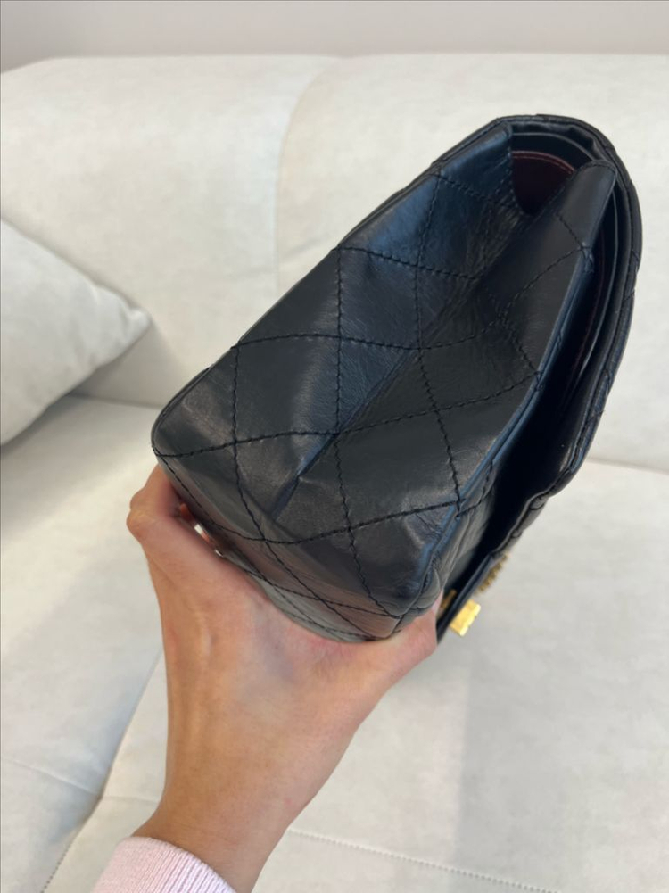 샤넬 2.55 빈티지 라지(사기꾼들은 꺼져)--6